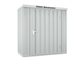 S&auml;bu Lackierter Materialcontainer FLADAFI&reg; mit Holzfu&szlig;boden