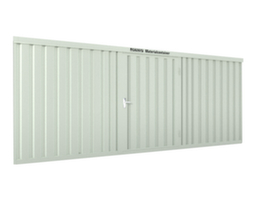 S&auml;bu Lackierter Materialcontainer FLADAFI&reg; mit Holzfu&szlig;boden