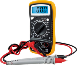 KS Tools Digital Multimeter inkl. Pr&uuml;fspitzen