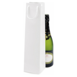 Lack Tasche f&uuml;r eine Flasche wei&szlig;