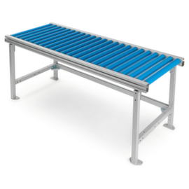 H&ouml;henverstellbarer Rollenbahntisch, Breite x Tiefe 1200 x 680 mm