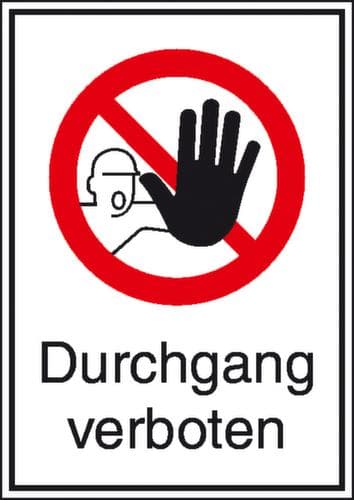 Verbotsschild