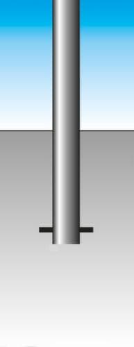 Stilpoller mit Halbkugelkopf