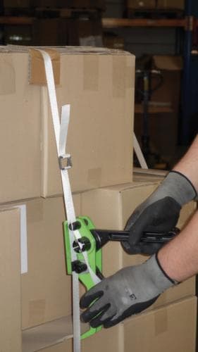 Spanngerät für Polyester-Umreifungsband, für Bandbreite 13 - 19 mm