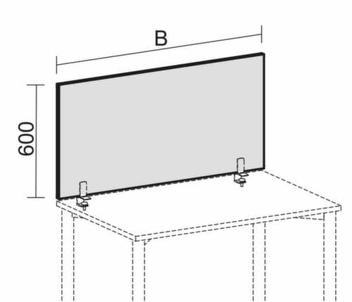 Gera Trennwand Pro verschiedene Module