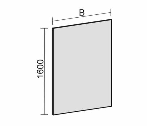 Gera Trennwand Pro verschiedene Module