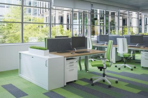 Nowy Styl Bürodrehstuhl Navigo Profi Plus mit 3D Armlehnen, rot