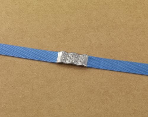Verschlusshülsen aus Metall, für Bandbreite 12 - 13 mm