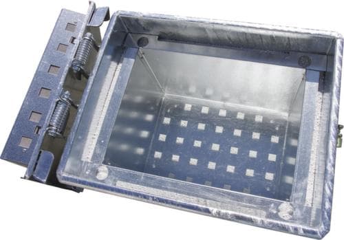 Bauer Lithium-Ionen Lagerbehälter LIL90 mit Brandschutz-Füllmaterial, Inhalt 90 l