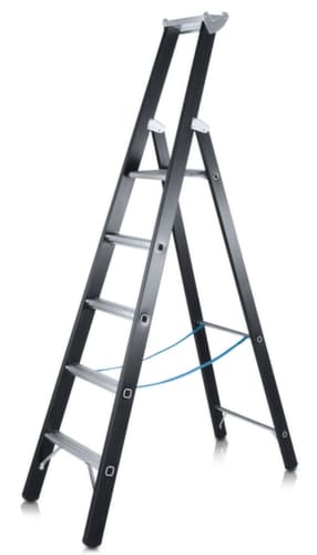 ZARGES Schwerlast-Sprossenstehleiter Z600 bis 250 kg belastbar