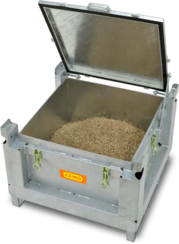 Cemo Lithium-Ionen Lagerbehälter mit Gummidichtung, Inhalt 120 l