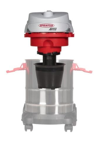 Nass- und Trockensauger ARTOS mit Zyklonwasserabscheidesystem, Leistung 1200 W, Arbeitsbreite 360 mm