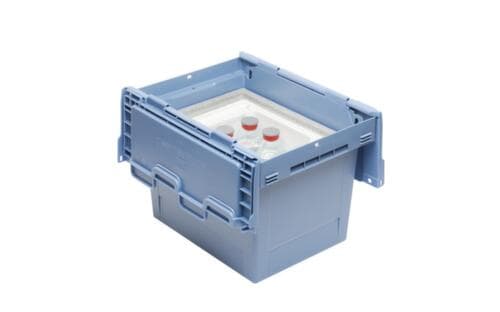 BITO Thermoisolierter Mehrwegbehälter, Inhalt 5 l, Krokodildeckel