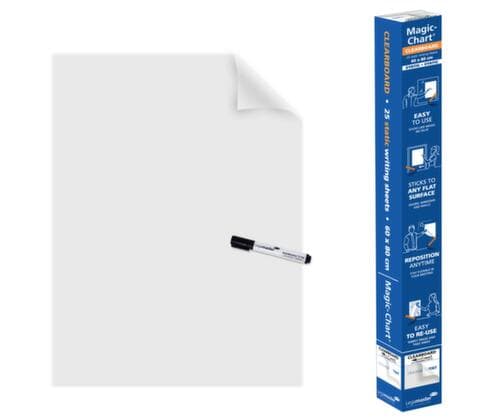 Legamaster Clearboard-Folie Magic-Chart, Höhe x Breite 600 x 800 mm