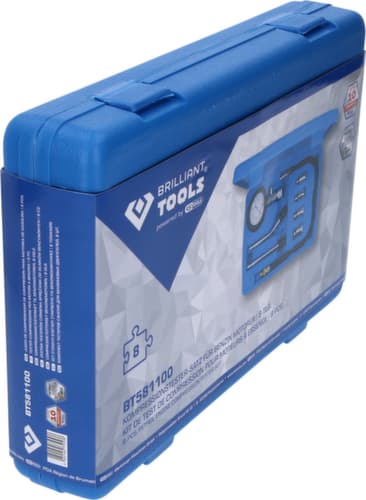 Brilliant Tools Kompressionstester-Satz für Benzin Motoren