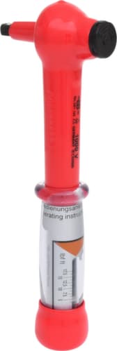 KS Tools 1/4" Mini Drehmomentschlüssel mit Schutzisolierung und Umschalt-Ratschenkopf