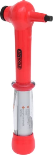 KS Tools 1/4" Mini Drehmomentschlüssel mit Schutzisolierung und Umschalt-Ratschenkopf