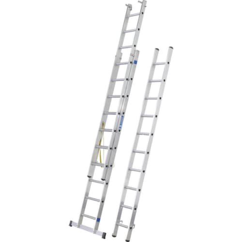 ZARGES Mehrzweck-Teleskopleiter Skymaster DX, 3 x 12 Dreieckssprossen