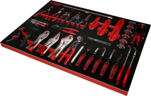 KS Tools Zangen-Satz in Schaumstoffeinlage