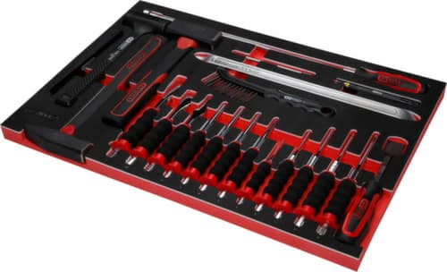 KS Tools Performanceplus Werkstattwagen-Satz P15 mit 397 Werkzeugen für 7 Schubladen