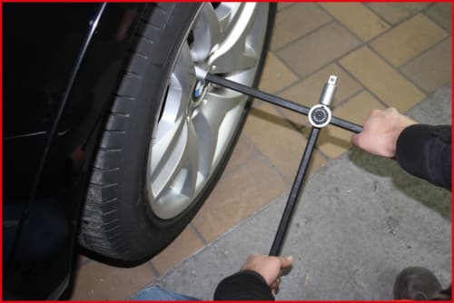 KS Tools Rad-Kreuzschlüssel mit Gleitgelenk für PKW