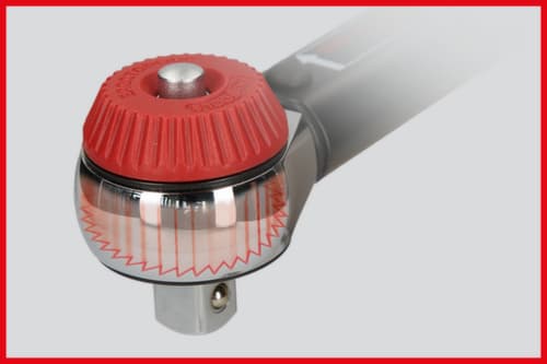 KS Tools 1/2" ERGOTORQUE®precision Ratschen-Drehmomentschlüssel Drehknopf