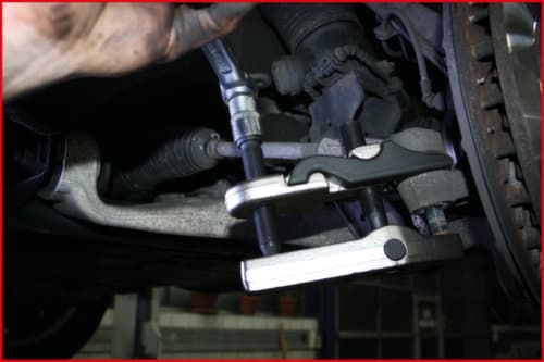 KS Tools Universal Kugelgelenk-Ausdrücker-Satz mit auswechselbaren Gabeln