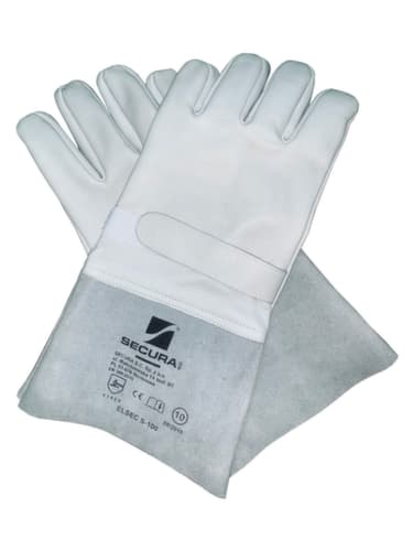 EICHNER Überhandschuhe aus Leder, Rindleder, Größe 10