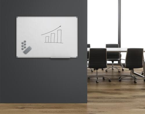 MAUL Emailliertes Whiteboard MAULstandard in weiß