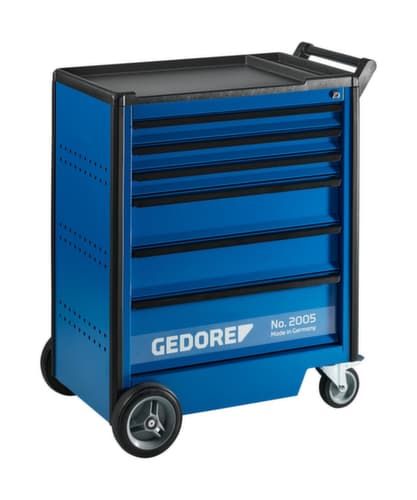 GEDORE 2005 0321 Werkzeugwagen mit 6 Schubladen