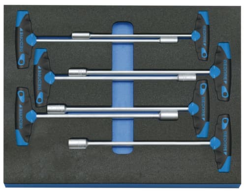 GEDORE 2005 CT2-2133 T Steckschlüssel-Satz in Check-Tool-Modul