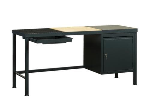 Treston Ablageboden für Montagetisch, für Tischbreite 1500 mm, Tiefe 310 mm