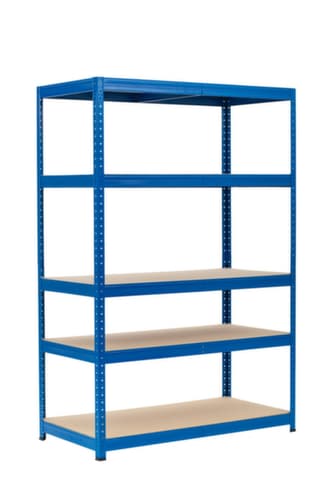 UDOBÄR Schwerlastregal, Höhe x Breite x Tiefe 1800 x 1400 x 600 mm, 5 Böden