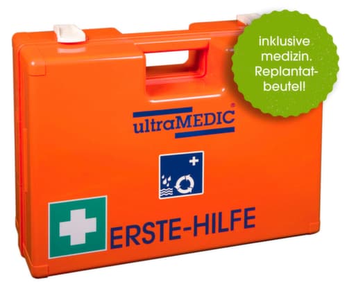 ultraMEDIC Erste-Hilfe-Koffer mit branchenspezifischer Füllung, Füllung nach DIN 13157