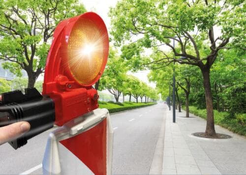 Schake LED-Bakenleuchte PowerNox, mit Dämmerungsautomatik, rot