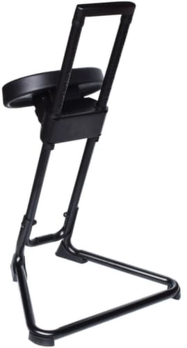 UDOBÄR Schwenkbare Stehhilfe mit automatischer Rückstellung, Sitzhöhe 610 - 830 mm
