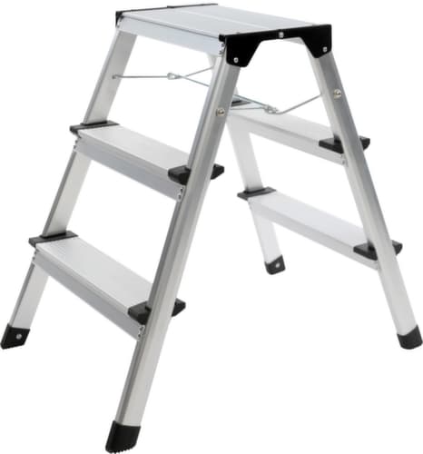 KS Tools Aluminium-Stufen-Stehleiter