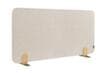 Legamaster Schallabsorbierende Tischtrennwand ELEMENTS, Höhe x Breite 600 x 1200 mm, Wand beige
