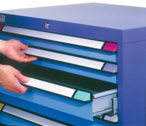 Thurmetall Werkbank, 11 Schubladen