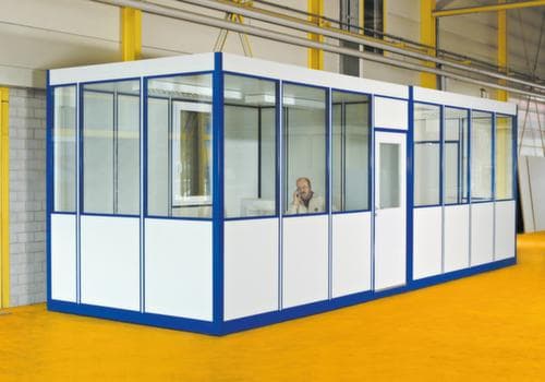 MDS Raumsysteme Standardboden für Hallenbüro, Breite x Tiefe 3100 x 3100 mm