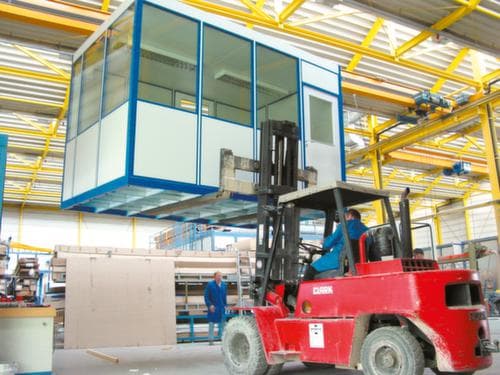 MDS Raumsysteme Transportboden für Hallenbüro, Breite x Tiefe 4100 x 2100 mm