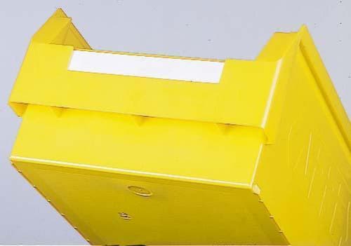 Kappes Sichtlagerkasten RasterPlan® Favorit, gelb, Tiefe 230 mm