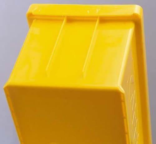 Kappes Sichtlagerkasten RasterPlan® Favorit, gelb, Tiefe 230 mm