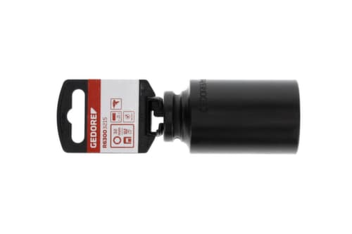 GEDORE R63003215 Kraftschraubereinsatz 1/2" 6-kant 32 mm Länge 78 mm