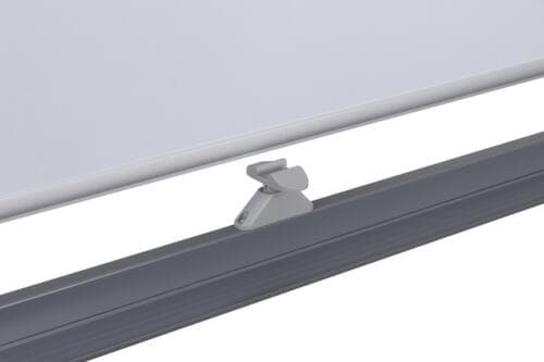 UDOBÄR Mobiles Whiteboard beidseitig nutzbar mit drehbarer Schreibfläche, Höhe x Breite 1865 x 1280 mm